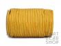 2mm Yellow Waxed Cotton Cord 100m Roll